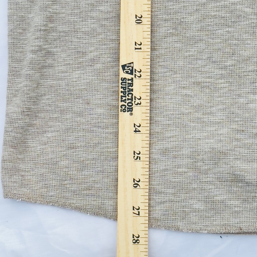American Eagle‎ Shirt Mens Large Light Beige Lightweight Long Sleeve  (D92) - Picture 6 of 8